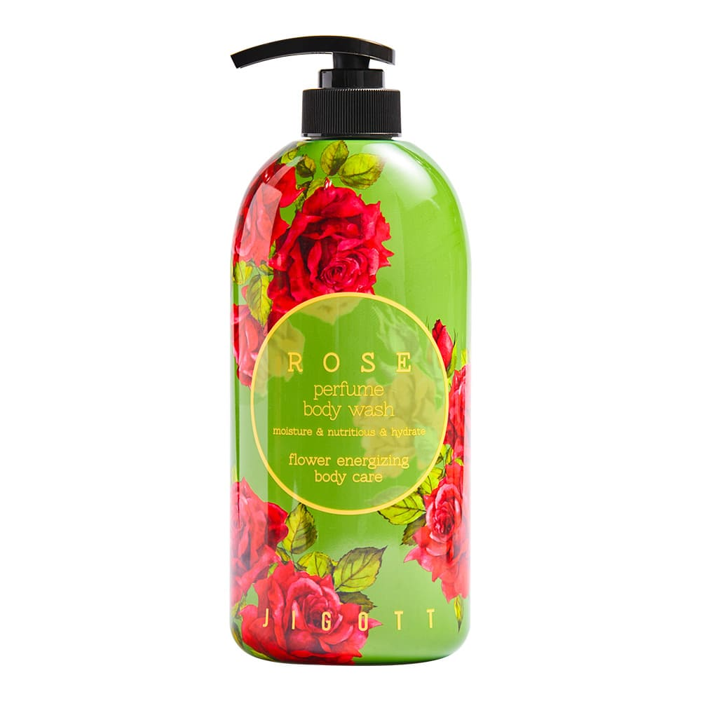 JIGOTT Гель для душа ПАРФЮМИРОВАННЫЙ/РОЗА ROSE PERFUME BODY WASH, 750 мл