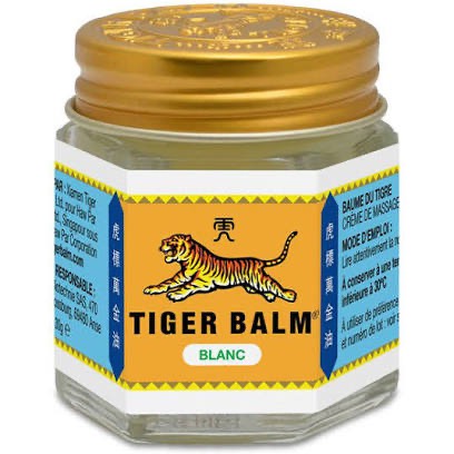 TIGER BALM Бальзам для тела белый ХОЛОДНЫЙ White Ointment, 19,4 г