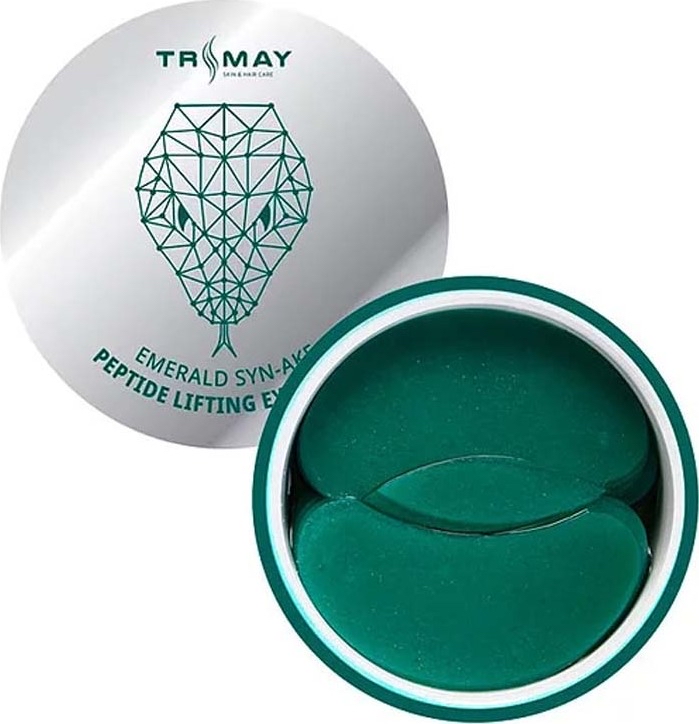 TRIMAY Гидрогелевые патчи Лифтинг с пептидами Emerald Syn-Ake Peptide Lifting Eye Patch