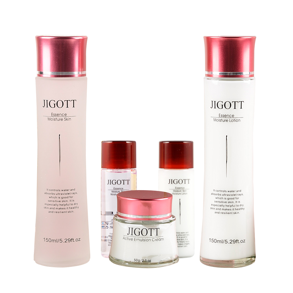 JIGOTT НАБОР ГИАЛУРОН для ухода за лицом ESSENCE MOISTURE SKIN CARE 3SET