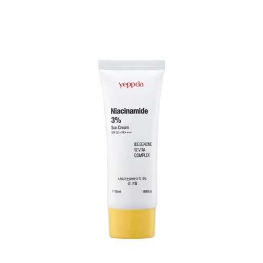 Уeppda Солнцезащитный крем с ниацинамидом и комплексом витаминов Niacinamide 3% Sun cream, 50 мл