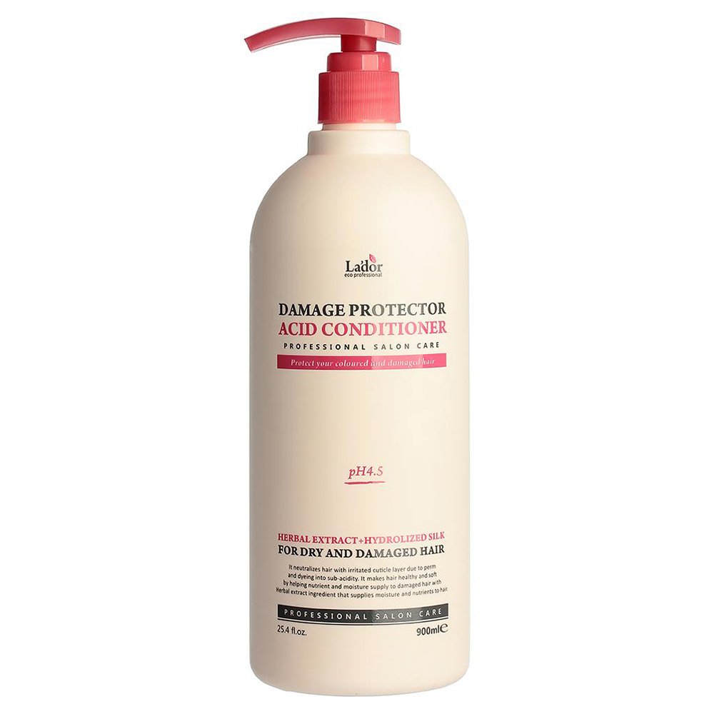 Lador Кондиционер с аргановым маслом и коллагеном - HP4.5 Damage protector acid conditioner, 900мл