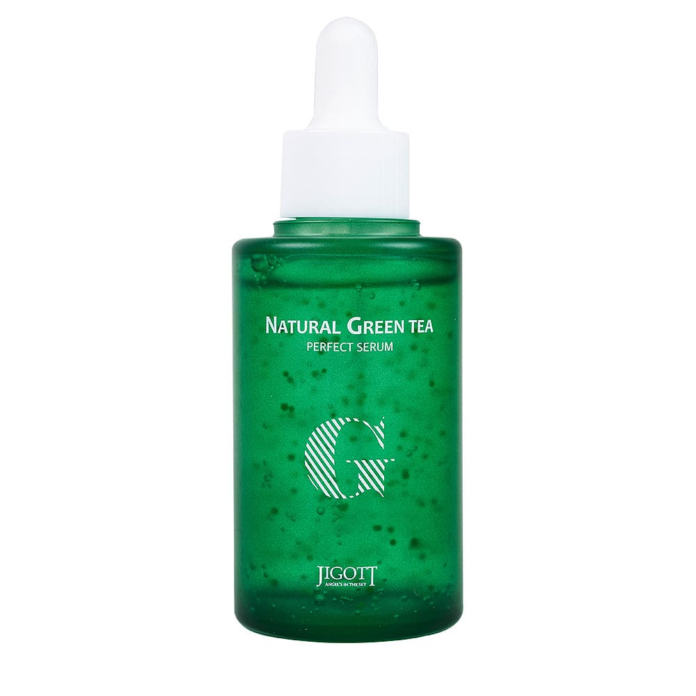 JIGOTT Сыворотка для лица ЗЕЛЕНЫЙ ЧАЙ Natural Green Tea Perfect Serum, 50 мл