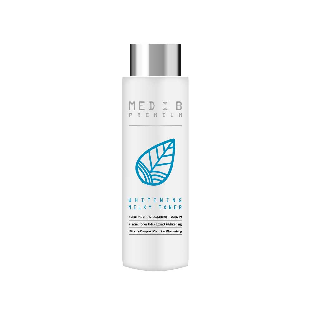 MED B Тоник для лица премиум осветляющий МОЛОЧКО Premium Whitening Milky Toner, 200 мл