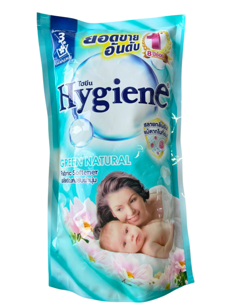 HYGIENE Кондиционер для белья ЗЕЛЕНЬ ПРИРОДЫ концентрированный парфюмированный, 580 мл