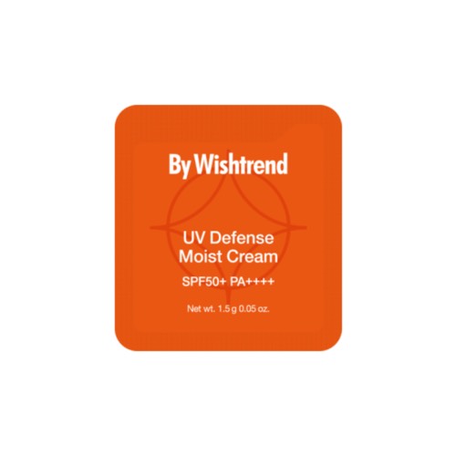 By Wishtrend Крем солнцезащитный увлажняющий - UV defense moist cream SPF50+ PA++++, 1,5г