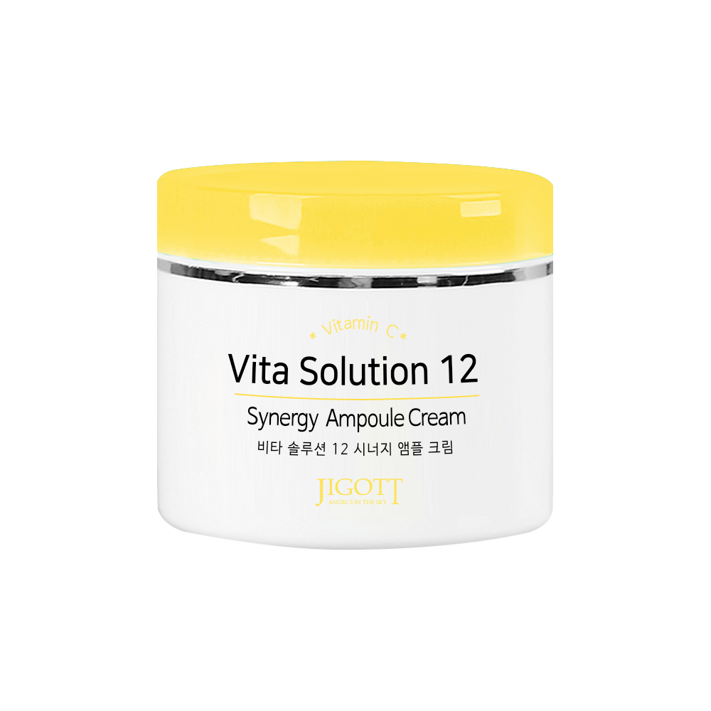 JIGOTT Крем для лица Vita ОСВЕТЛЕНИЕ Solution 12 Synergy Ampoule Cream, 100 мл