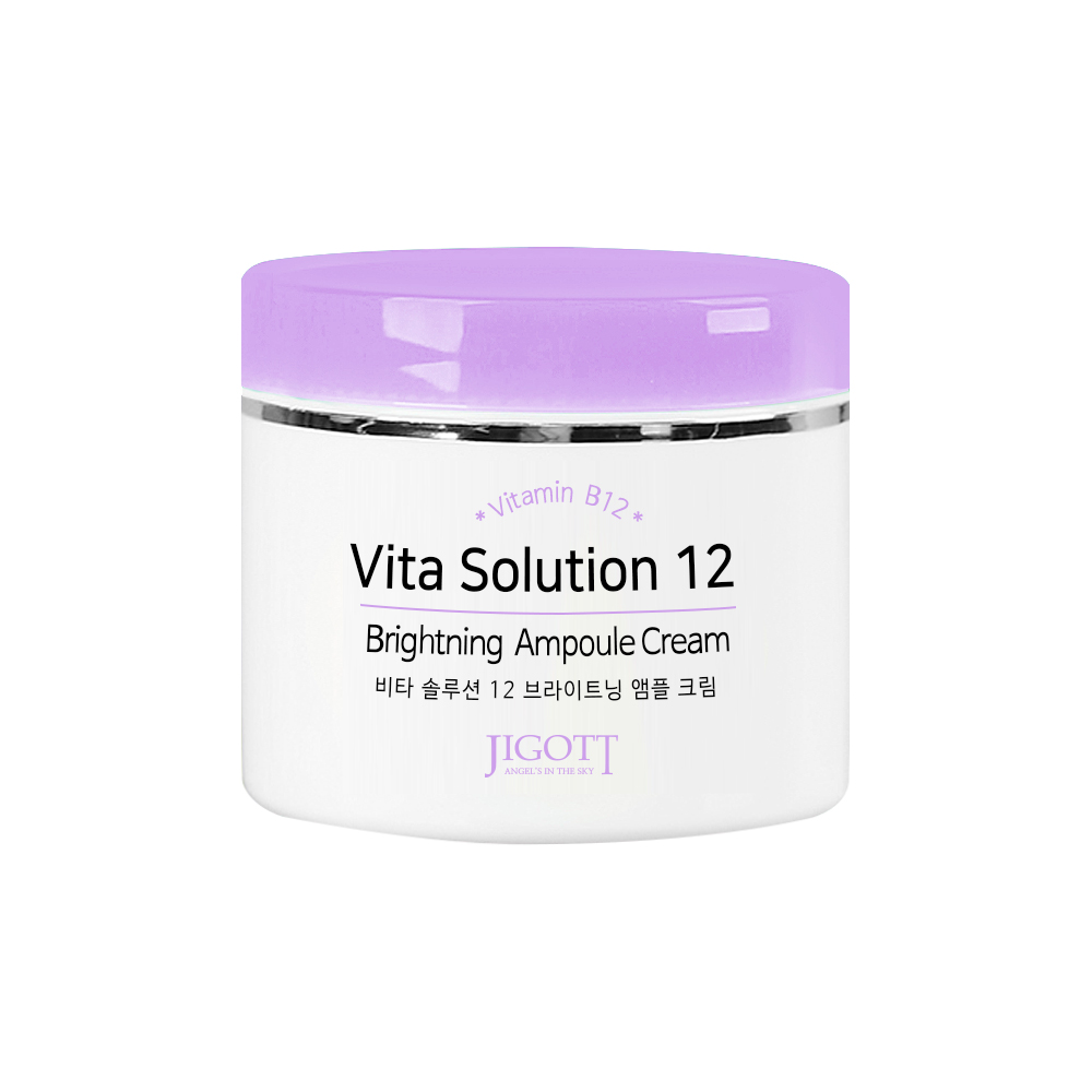 JIGOTT Крем для лица Vita СИЯНИЕ Solution 12 Brightening Ampoule Cream, 100 мл