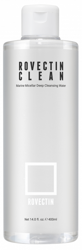 ROVECTIN Жидкость для снятия макияжа Clean Micellar Marine Deep Cleansing Water, 400 мл