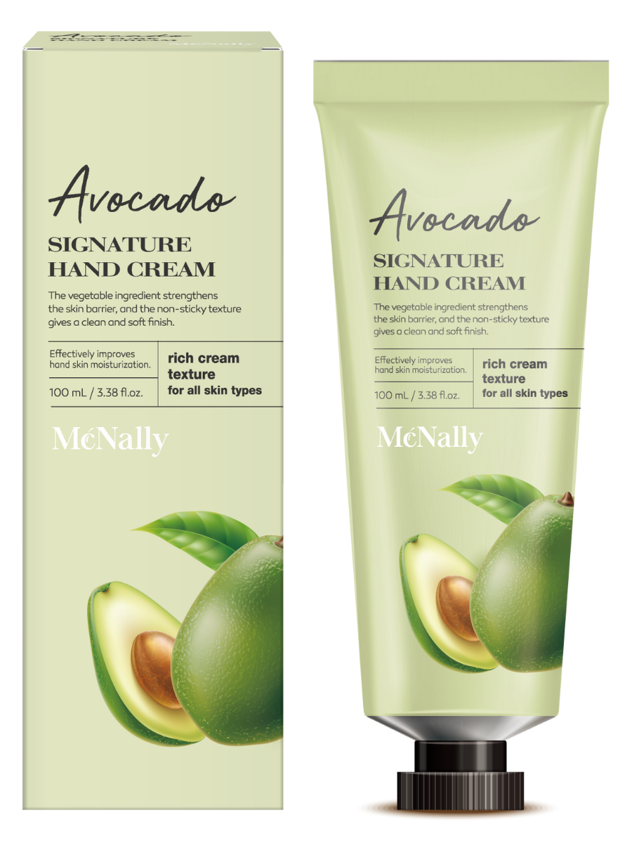 MCNALLY Крем для рук с экстрактом авокадо Signature Hand Cream Avocado, 100 мл