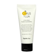 Farmstay Пенка для умывания Citrus Yuzu Vitalizing Foam Cleansing