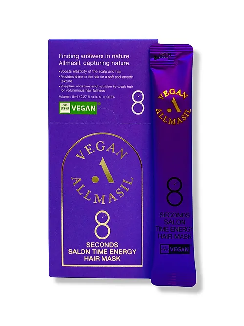 AllMasil Vegan 8 Seconds Salon Time Energy Mask Питательная маска для волос, 8 мл