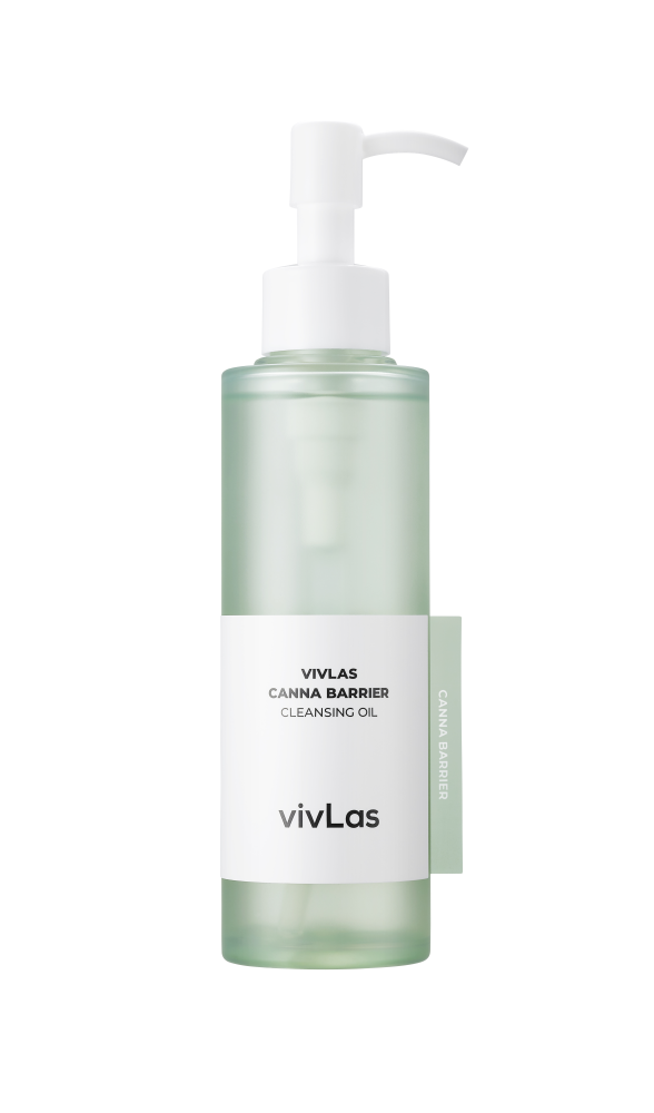 VIVLAS Гидрофильное масло для лица ЭКСТРАКТ КОНОПЛИ CANNA BARRIER CLEANSING OIL, 145 мл