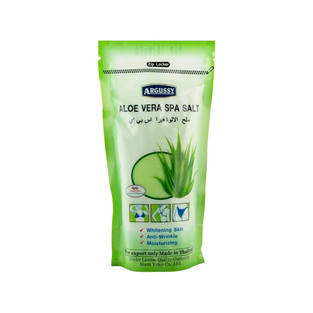 YOKO Скраб для тела солевой с АЛОЭ ВЕРА Yoko Aloe vera Spa Salt, 300г