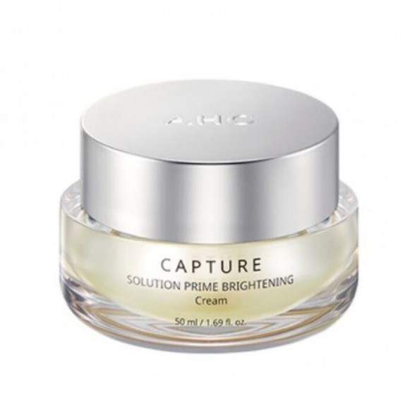 AHC Крем для лица осветляющий – Capture solution prime brightening cream, 50мл