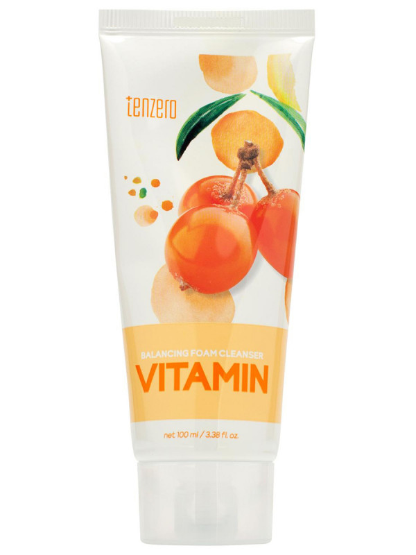 Tenzero Пенка для умывания с витаминами Balancing Foam Cleanser Vitamin, 100 мл