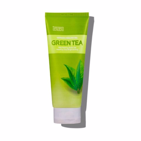 TENZERO Пилинг Гель REFRESH PEELING GEL GREEN TEA, 180мл