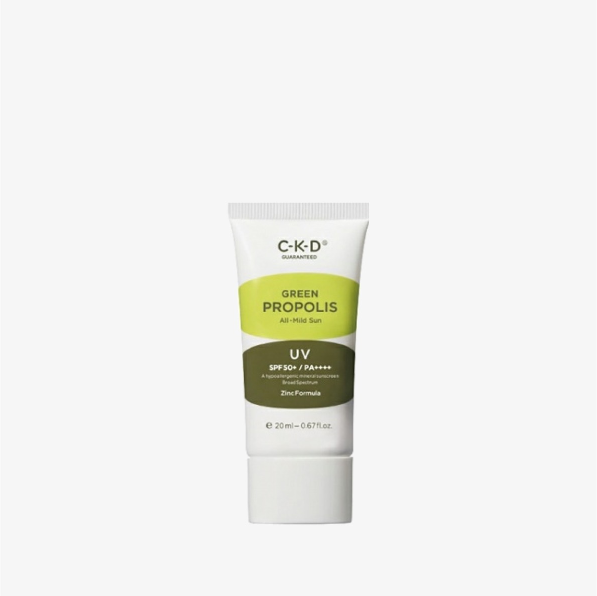 CKD Крем солнцезащитный с прополисом легкий - Green propolis all-mild sun SPF50+PA++++, 40мл