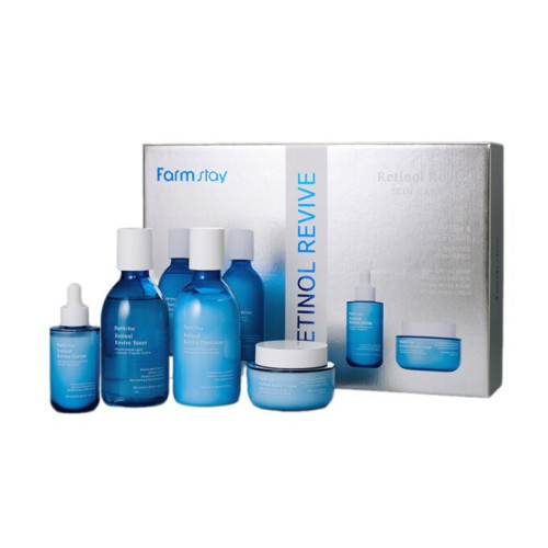 FarmStay Набор косметический с ретинолом Retinol Revive Skin Care 4 Set