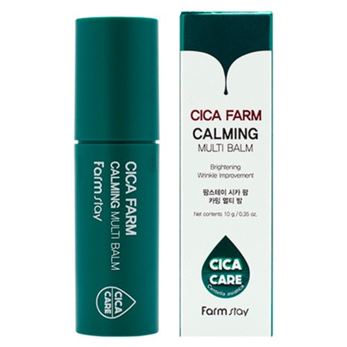 FarmStay Успокаивающий мультифункциональный бальзам-стик - Cica Farm Calming Multi Balm, 10г