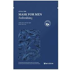 MIZON Маска для лица тканевая мужская JOYFUL TIME MASK FOR MEN (REFRESHING), 24 мл