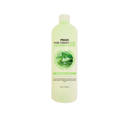 Pekah Вода мицеллярная с экстрактом алоэ -  Pure therapy aloe cleansing water, 500мл