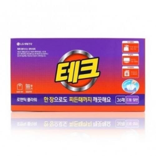 LG Tech Салфетки-порошок для стирки с цветочным ароматом Easy Sheet Romantic Flower Handy , 20шт