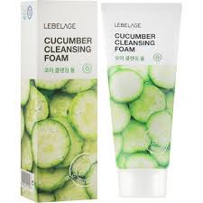 LEBELAGE Пенка для умывания ОГУРЕЦ Cucumber Cleansing Foam, 100 мл