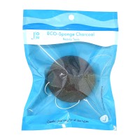 J:ON Спонж конняку ДРЕВЕСНЫЙ УГОЛЬ ECO-Sponge Charcoal