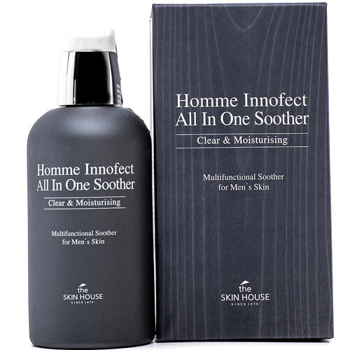 The Skin House Средство для мужчин увлажняющие 3 в 1 - Homme innofect all in one soother, 130мл