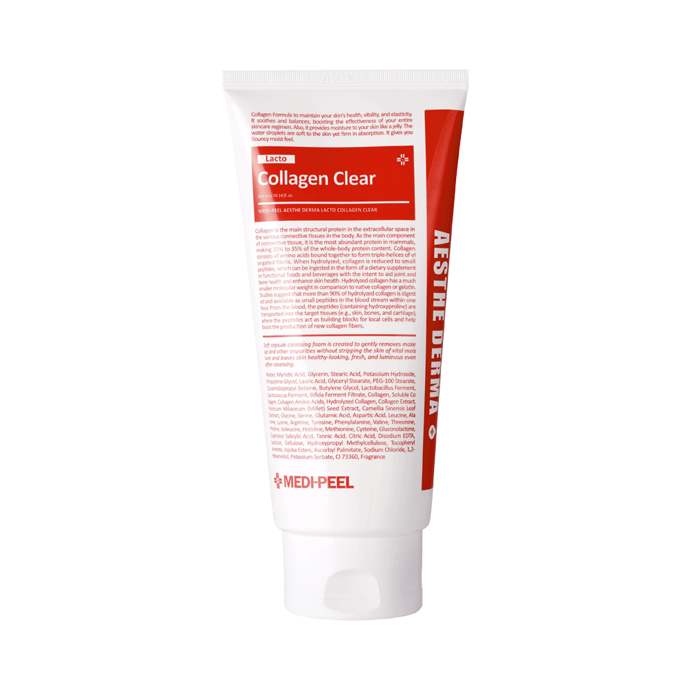 Medi-Peel Пенка для умывания с коллагеном Aesthe Derma Lacto Collagen Clear, 28мл