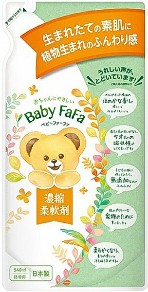 Nissan Кондиционер для стирки детского белья Baby FaFa Series, 540 мл