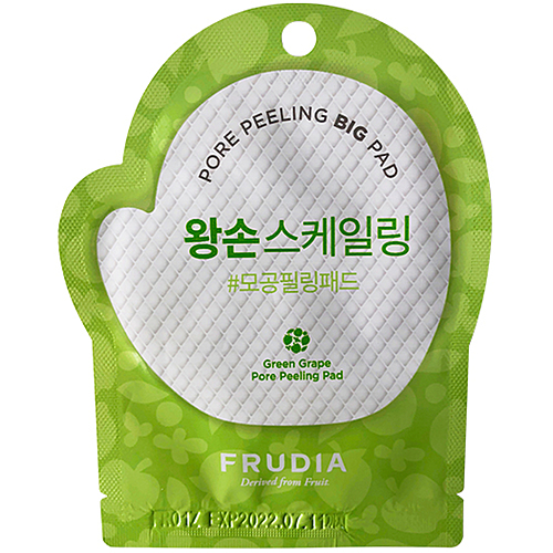 FRUDIA Пилинг-пэд для очищения пор с виноградом Green Grape Pore Peeling Big Pad