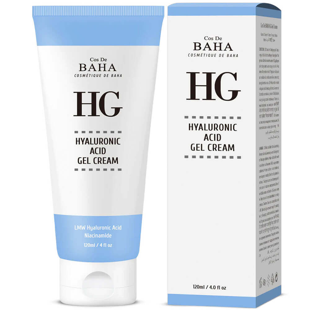 COS DE BAHA Крем-гель увлажняющий с ниацинамидом Hyaluronic Acid Gel Cream,120 мл