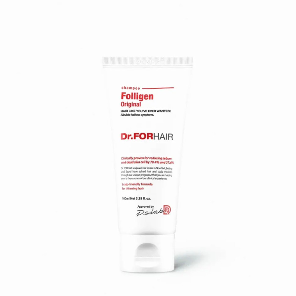 Dr.Forhair Folligen Shampoo Шампунь с липосомами против выпадения волос, 70 мл