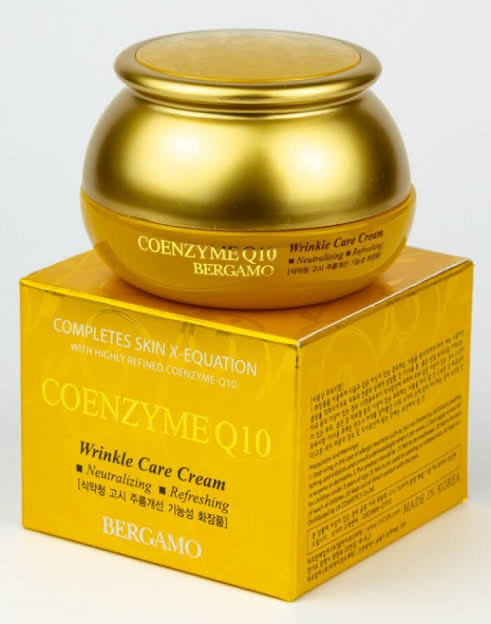 Bergamo Антивозрастной крем с коэнзимом Q10 Coenzyme Q10 Wrinkle Care Cream, 50мл.