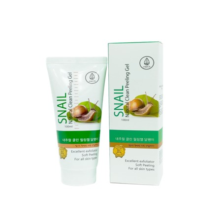 MED B Пилинг гель для лица натуральный МУЦИН УЛИТКИ Natural Clean Peeling Gel Snail, 100 мл