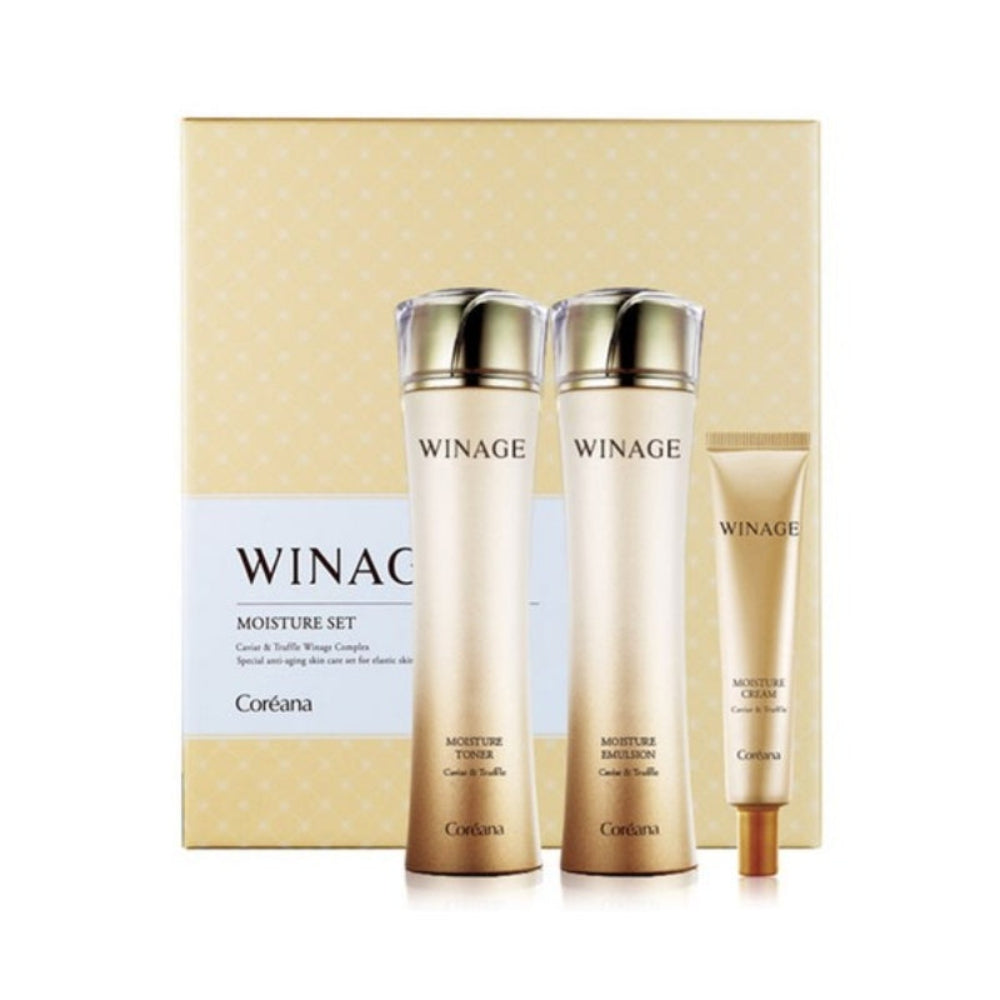 Coreana Winage Homme Caviar and Truffle Set - Мужской набор для лица