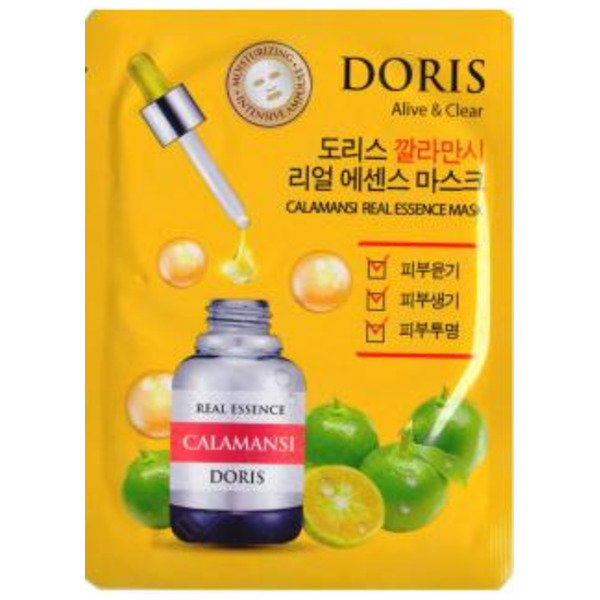 Doris Тканевая маска для лица ЦИТРОФОРТУНЕЛЛА CALAMANSI Real Essence Mask