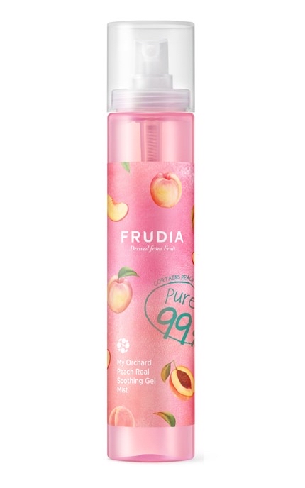 Frudia Гель-мист для лица с персиком - My orchard real soothing gel mist, 125мл