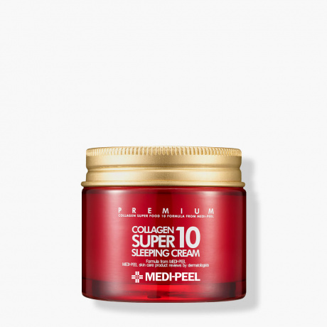 MEDI-PEEL Крем для лица ночной с коллагеном Collagen Super10 Sleeping Cream, 70мл