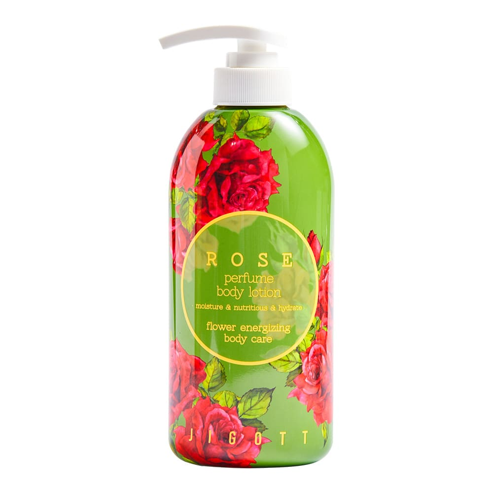 JIGOTT Лосьон для тела ПАРФЮМИРОВАННЫЙ/РОЗА ROSE PERFUME BODY LOTION, 500 мл