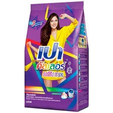 Lion Thai Pao UV Color Порошок стиральный для цветного белья мягкая упаковка 900 гр
