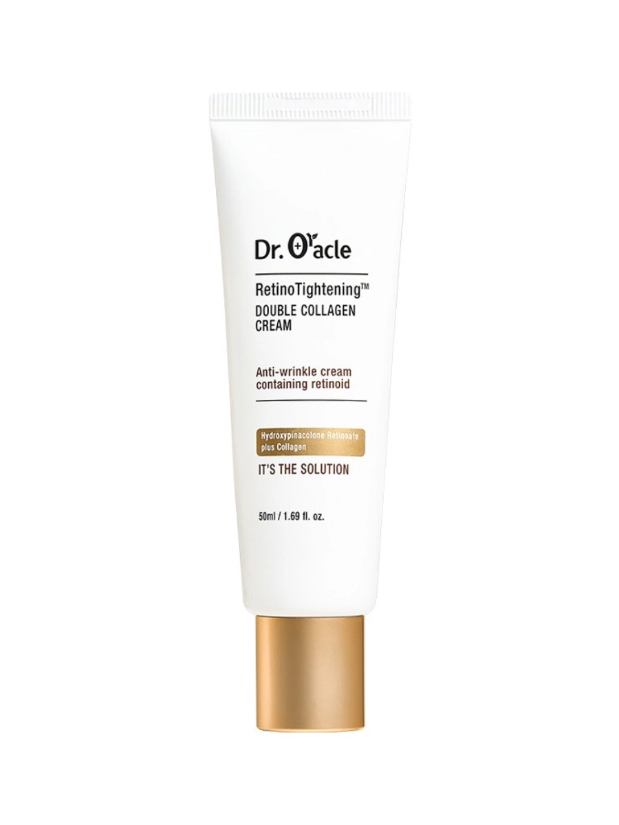 Dr. Oracle Подтягивающий крем с коллагеном и ретинолом RETINO TIGHTENING DOUBLE COLLAGEN CREAM, 1.5 МЛ