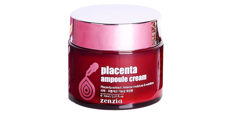 Zenzia Крем для лица ФИТОПЛАЦЕНТА PLACENTA Ampoule Cream, 70 мл