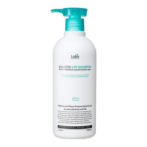 Lador Шампунь безщелочной кератиновый - Ph6.0 Keratin LPP shampoo, 530мл