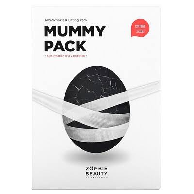 SKIN1004 Антивозрастная лифтинг-маска с чёрным трюфелем Mummy Pack & Activator Kit