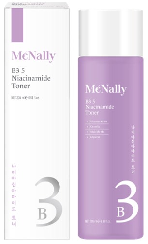 MCNALLY Тонер с ниацинамидом B3 5 Niacinamide Toner, 205 мл