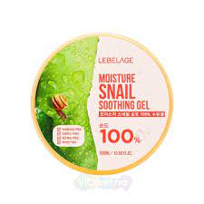 LEBELAGE Увлажняющий гель с улиточным муцином Moisture Snail Purity Soothing Gel, 300 мл