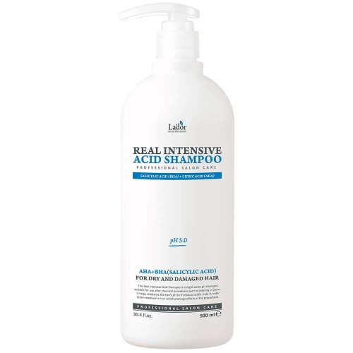 Lador Интенсивный кислотный шампунь для сухих и повреждённых волос Real Intensive Acid Shampoo, 900 мл